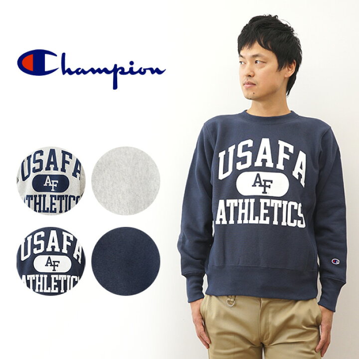 楽天市場】Champion（チャンピオン） リバースウィーブ クルーネック  