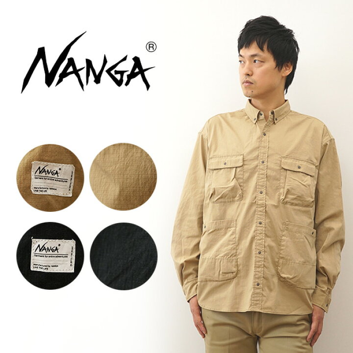 楽天市場】NANGA（ナンガ） TAKIBI RIPSTOP CAMP SHIRTS タキビ  