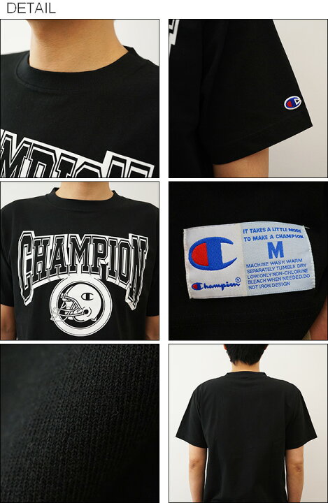 楽天市場】Champion（チャンピオン） ショート スリーブ Tシャツ 