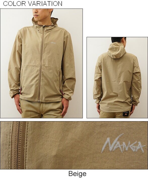 楽天市場】NANGA（ナンガ） エア クロス コンフィー ジップ パーカー  