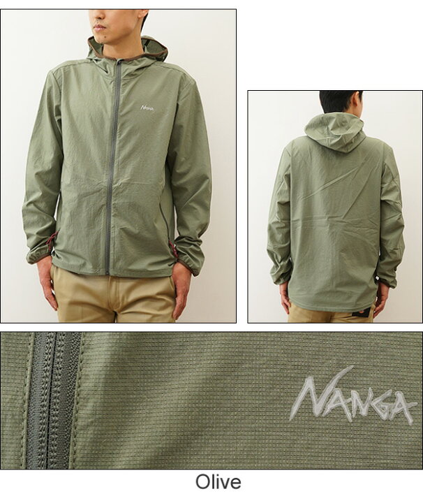 楽天市場】NANGA（ナンガ） エア クロス コンフィー ジップ パーカー  