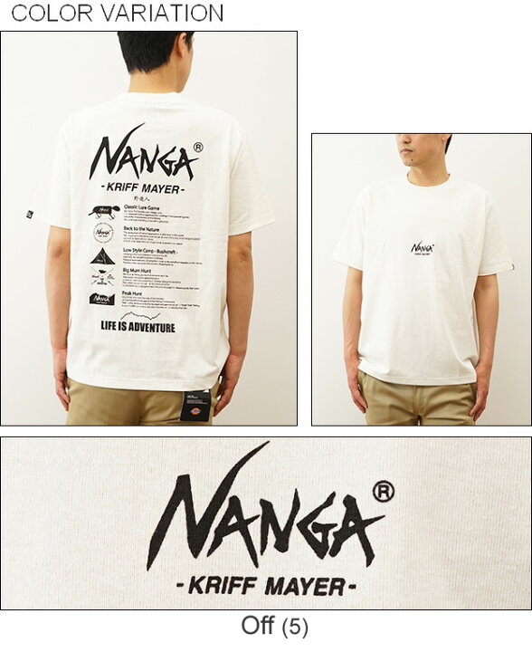 楽天市場】KRIFF MAYER（クリフメイヤー） NANGA ナンガ コラボT 