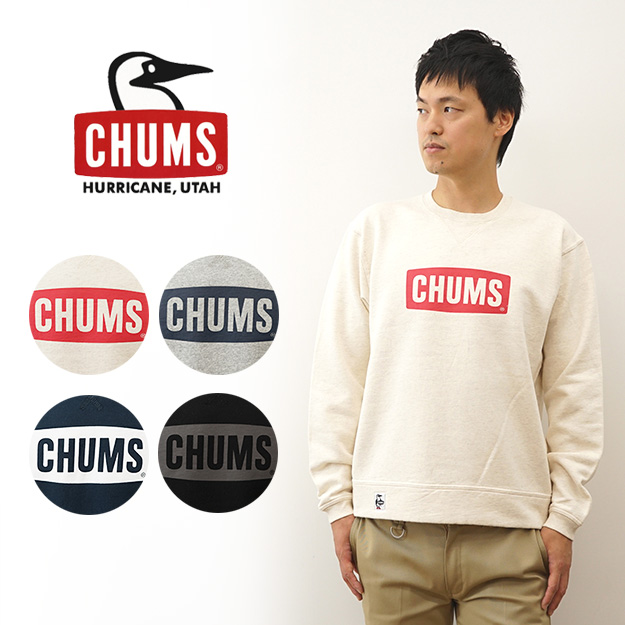 楽天市場】CHUMS（チャムス） チャムス ロゴ クルートップ スウェット