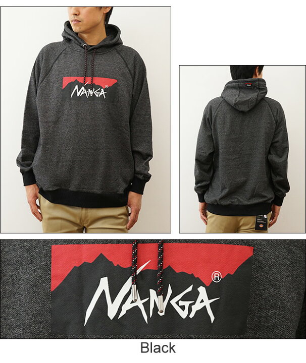 楽天市場】NANGA（ナンガ） ECO HYBRID BOX LOGO SWEAT HOODIE エコ 
