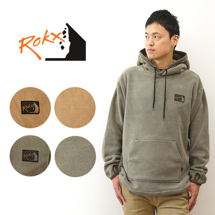 楽天市場】ROKX（ロックス） CLASSIC 200 FLEECE PIG PARKA クラシック 