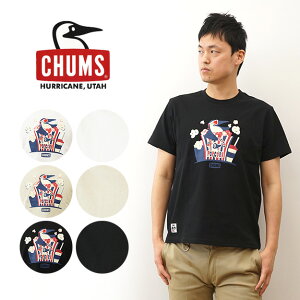 CHUMSi`Xj u[r[ VA^[ TVc Booby Theater T-Shirt Y fB[X  obNvg 傫TCY XL AEghA Lv tFX oR ނ AJW Xg[g  