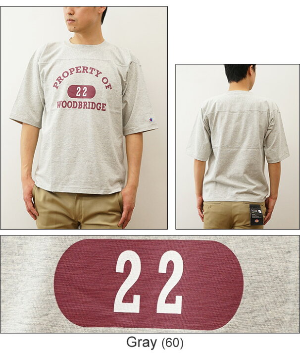 楽天市場】Champion（チャンピオン） ショートスリーブ フットボール T  