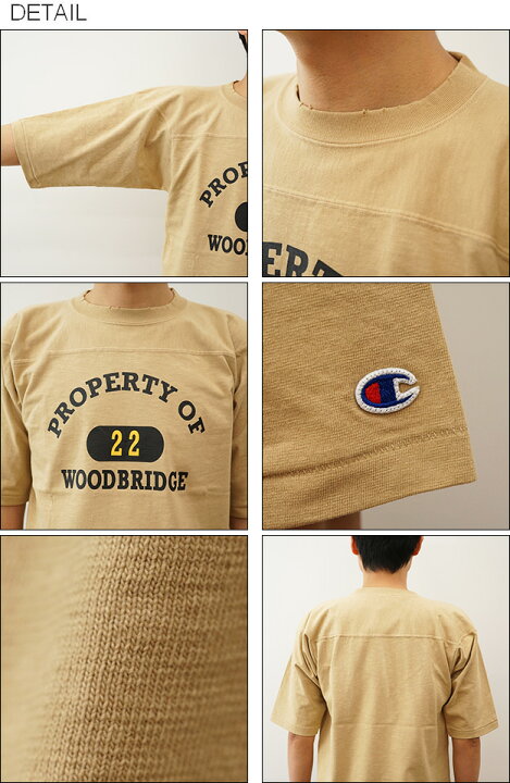 楽天市場】Champion（チャンピオン） ショートスリーブ フットボール T  