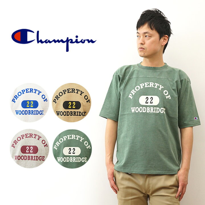 楽天市場】Champion（チャンピオン） ショートスリーブ フットボール T  