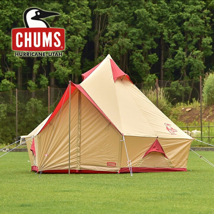 楽天市場】CHUMS（チャムス） ブービーハウス4 テント ベル型 キャンプ 