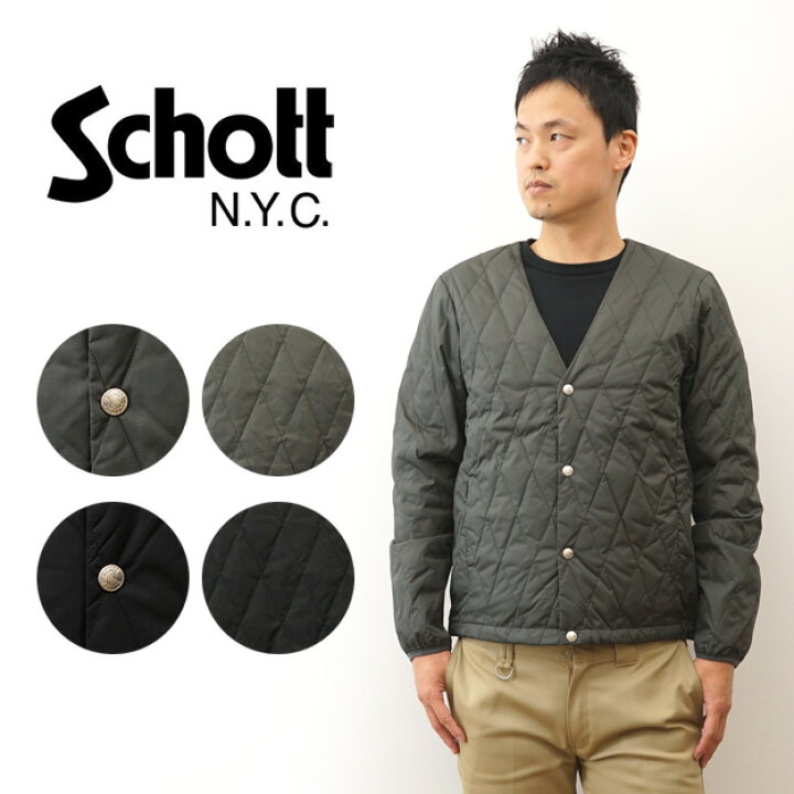 楽天市場】Schott×TAION（ショット×タイオン） ダウン ジャケット 
