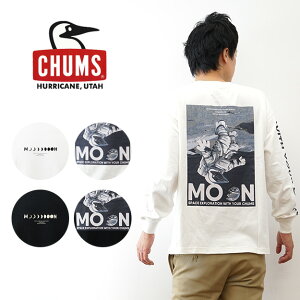 CHUMSi`Xj Xy[Xu[r[[ubVh  TVc Space Booby Moon Brushed L/S T-Shirt T Y fB[X 傫TCY I[o[TCY 100%  hJ obNvg S
