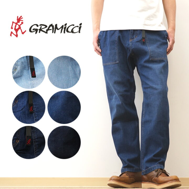楽天市場】GRAMICCI（グラミチ） STRETCH DENIM LOOSE TAPERED RIDGE 