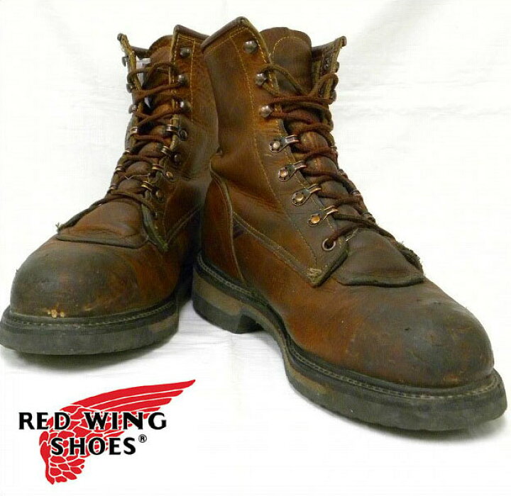 楽天市場】RED WING（レッドウイング） USED 8ホールレザーシューズ 
