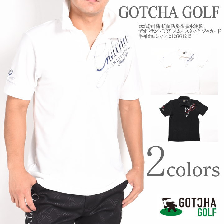 新品GOTCHA GOLFロゴポロシャツXL - ウエア(男性用)