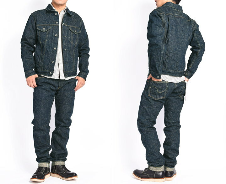 楽天市場】鬼デニム ONI DENIM 15oz. クラッシュドコンクリートデニム 