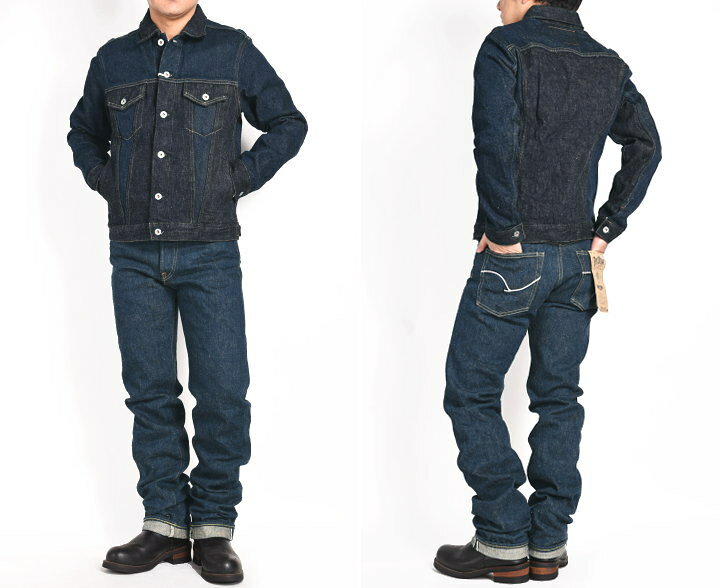 楽天市場】鬼デニム ONI DENIM Gジャン 20oz. ダークシークレット 