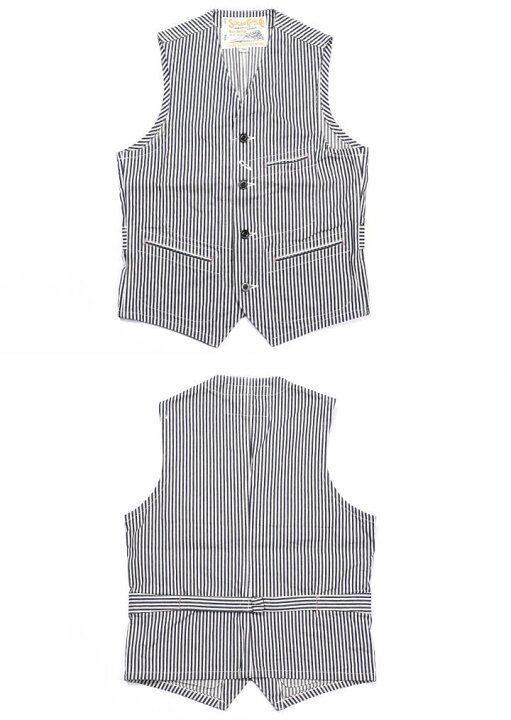 楽天市場】シュガーケーン SUGAR CANE ベスト 11oz. ヒッコリー 