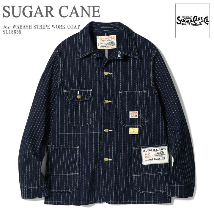 楽天市場】シュガーケーン SUGAR CANE ジャケット 9oz. ウォバッシュ  
