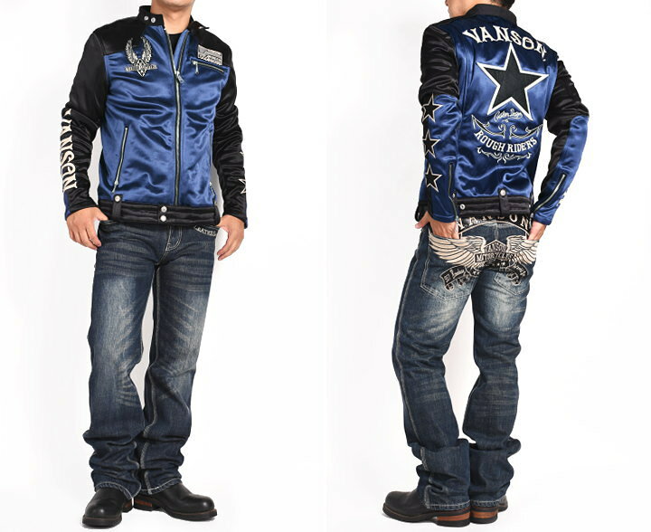 楽天市場】【当店別注】バンソン VANSON ライダース ワンスター 
