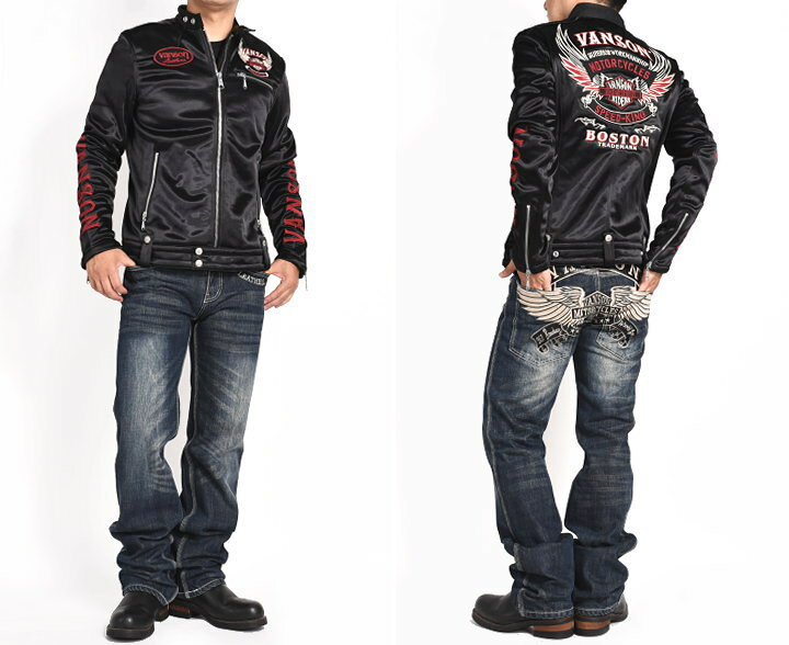 楽天市場】【当店別注】バンソン VANSON ライダース フライング 