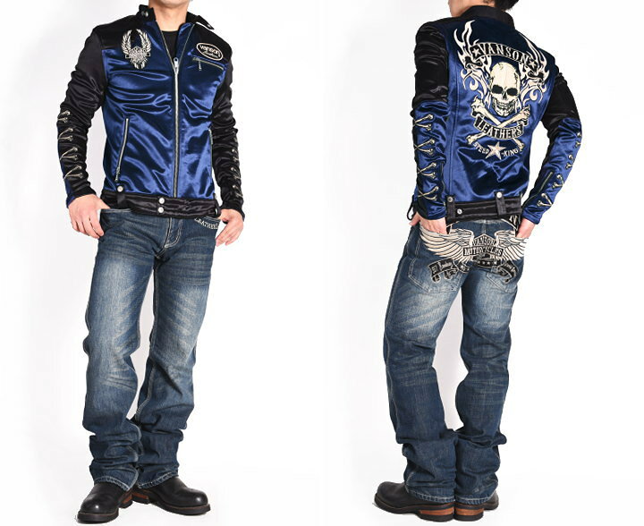 楽天市場】【当店別注】バンソン VANSON ライダース フライング  