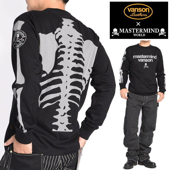 楽天市場】VANSON × MASTERMIND WORLD バンソン × マスターマインド 