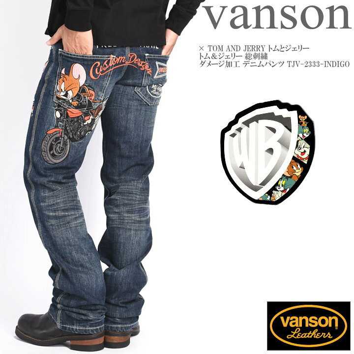 楽天市場】バンソン VANSON × TOM AND JERRY トムとジェリー コラボ  