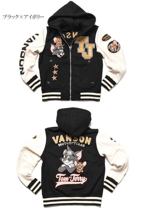 楽天市場】バンソン VANSON × TOM AND JERRY トムとジェリー コラボ 