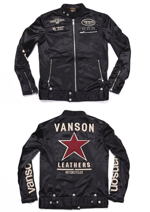 楽天市場】【当店別注】バンソン VANSON ライダース ワンスター 刺繍  