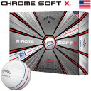 キャロウェイ 2019 CHROME SOFT X TRIPLE TRACK ソフトウレタンカバー 4ピース ゴルフボール USA直輸入品【グラフェン搭載コア】...