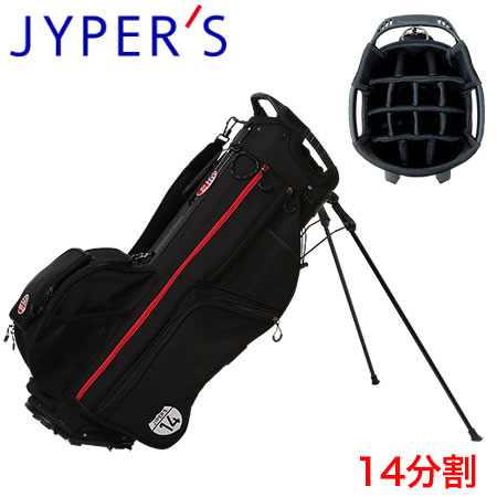 楽天市場】ジーパーズ 14分割スタンドキャディバッグ 9.5型 JYPEH002 