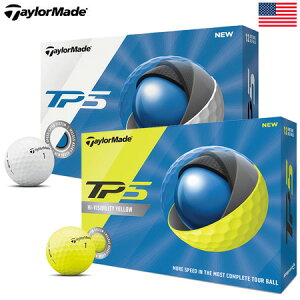 【マキロイ使用】テーラーメイド NEW TP5 (2019-2020) ボール USA直輸入品【5ピース】【よりソフト】