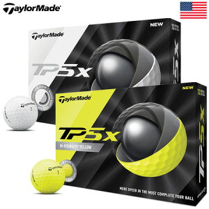 【D・ジョンソン使用】テーラーメイド NEW TP5X (2019-2020) ボール USA直輸入品【5ピース】【ソフト】【リッキー・ファウラー】