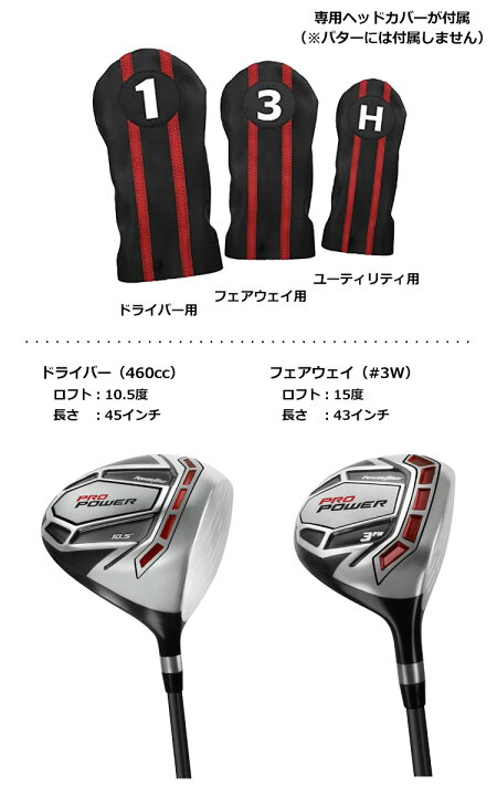 楽天市場】【キャディバッグ付セット】パワービルト PB PRO POWER 