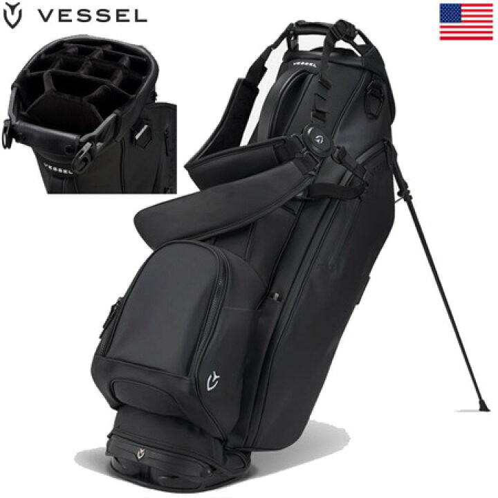 楽天市場】VESSEL PLAYER III STAND BAG スタンドバッグ キャディ 