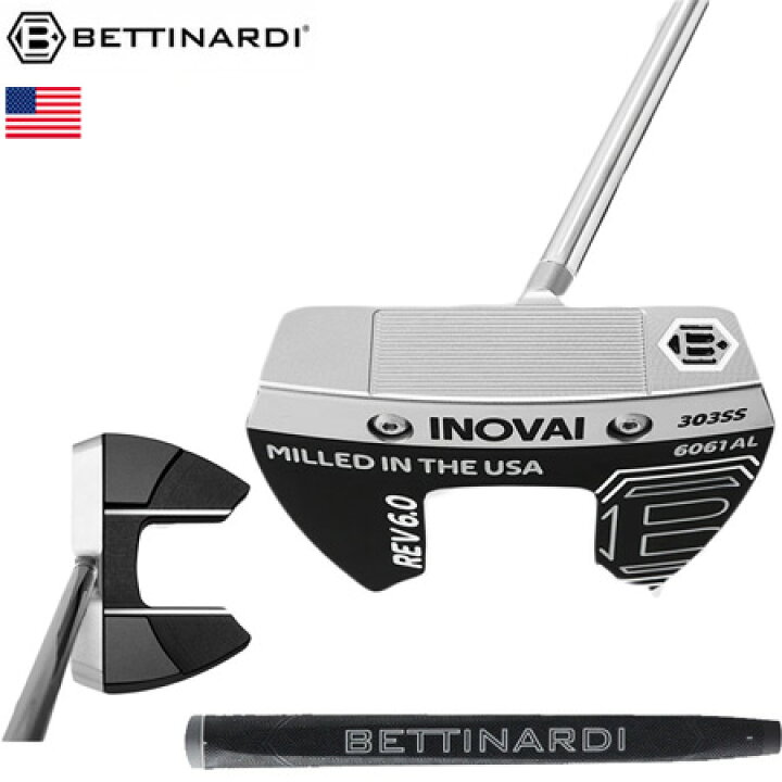 楽天市場】ベティナルディ 2022 INOVAI 6.0 CENTER SHAFT PUTTER 