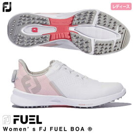 フットジョイ WOMEN'S FJ FUEL BOA フューエル ボア レディース スパイクレスシューズ FOOTJOY 92382 2022年モデル 日本正規品