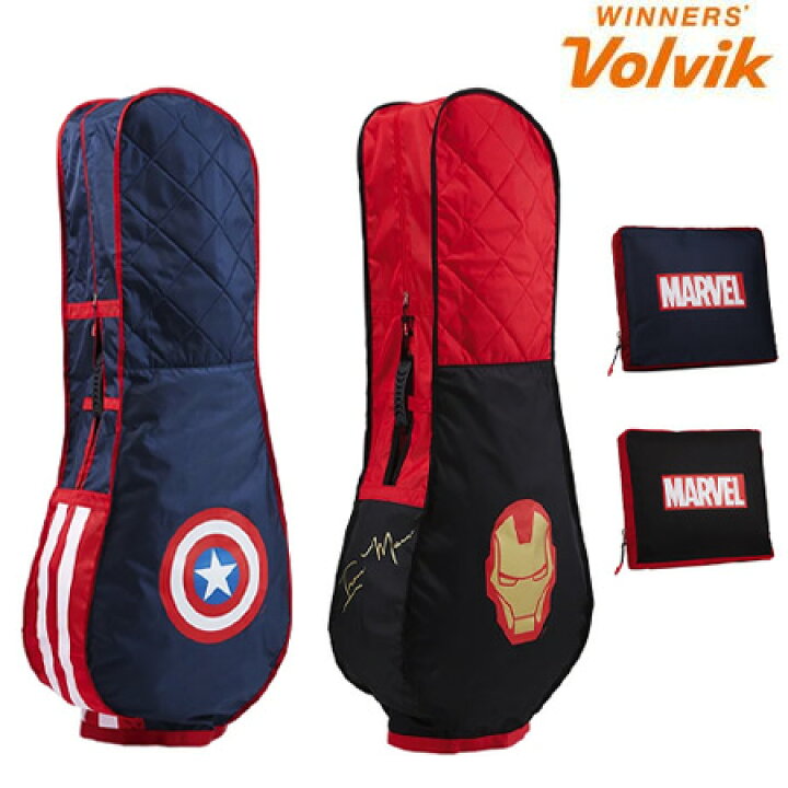 楽天市場】ボルビック Volvik マーベル トラベルカバー MARVEL GOLF 