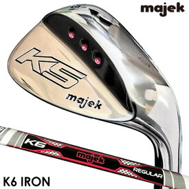 MAJEK K6 IRON SET アイアンセット 6本組(#5-9,PW) メンズ 右用 カーボンシャフト マシェック US仕様 正規輸入品