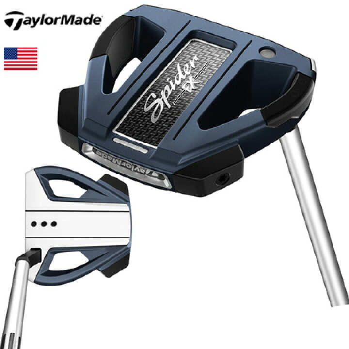 楽天市場】TAYLORMADE スパイダー EX ネイビー/ホワイト スモール 
