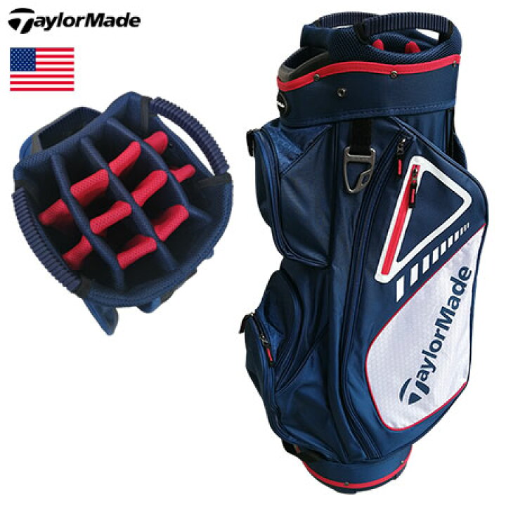 楽天市場】テーラーメイド Select ST Cart Golf Bag 15分割 10.5型 約 