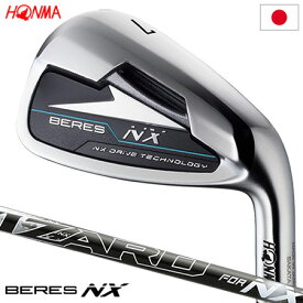 本間ゴルフ BERES NX アイアン 5本セット(#7-#11) メンズ 右用 VIZARD FOR NX 45 カーボンシャフト 日本正規品