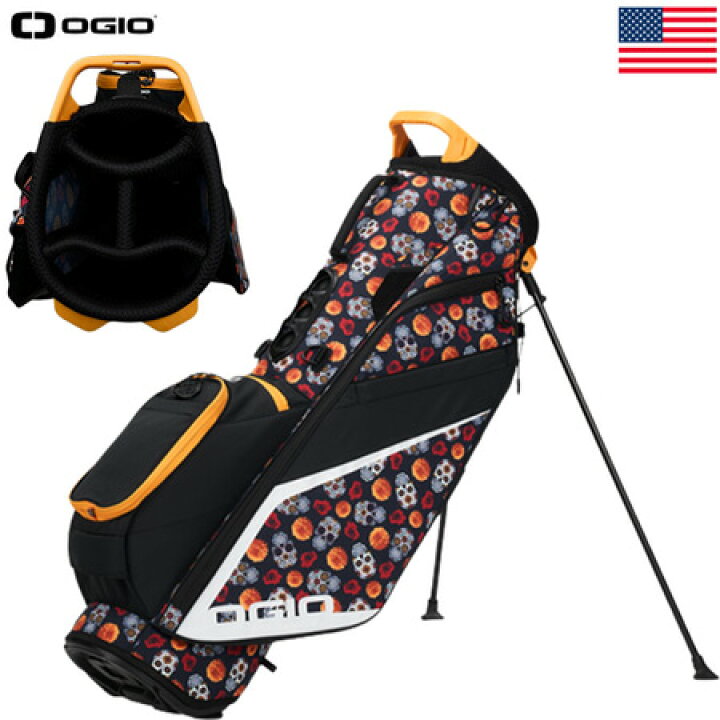 楽天市場】オジオ OGIO FUSE STAND BAG キャディバッグ Sugar Skulls 4 