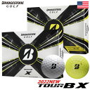 ブリヂストンゴルフ 2022 TOUR B X ゴルフボール 2022年モデル 1ダース（全12球） デシャンボー使用 ツアーB X USA直…