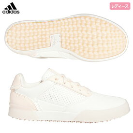 アディダス ゴルフシューズ ウィメンズ レトロクロス LIJ24 レディース スパイクレスシューズ GV6917 adidas 2023年モデル 日本正規品