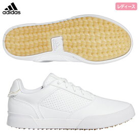 アディダス ゴルフシューズ ウィメンズ レトロクロス LIJ24 レディース スパイクレスシューズ GV6915 adidas 2023年モデル 日本正規品