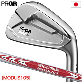 プロギア PRGR 01 アイアン 5本組(6I-PW) メンズ 右用 N.S.PRO MODUS3 105 スチールシャフト 日本正規品 2023年モデル