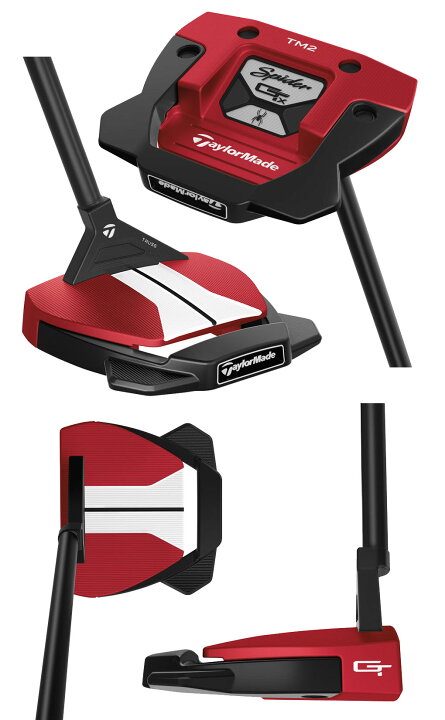 楽天市場】テーラーメイド スパイダーGT X レッド トラスセンター 