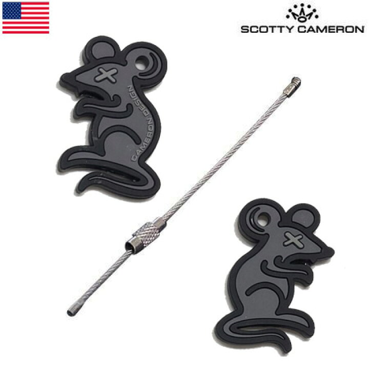 楽天市場】【稀少】スコッティキャメロン Rubber Key Fob Tour Rat 